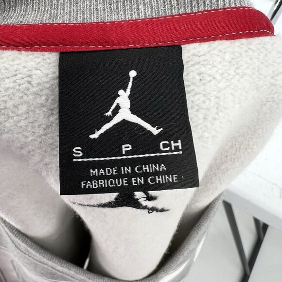 Air Jordan CP3 Chris Paul Men's Crewneck Sweatshirt Size S Small Gray - Picture 4 of 4